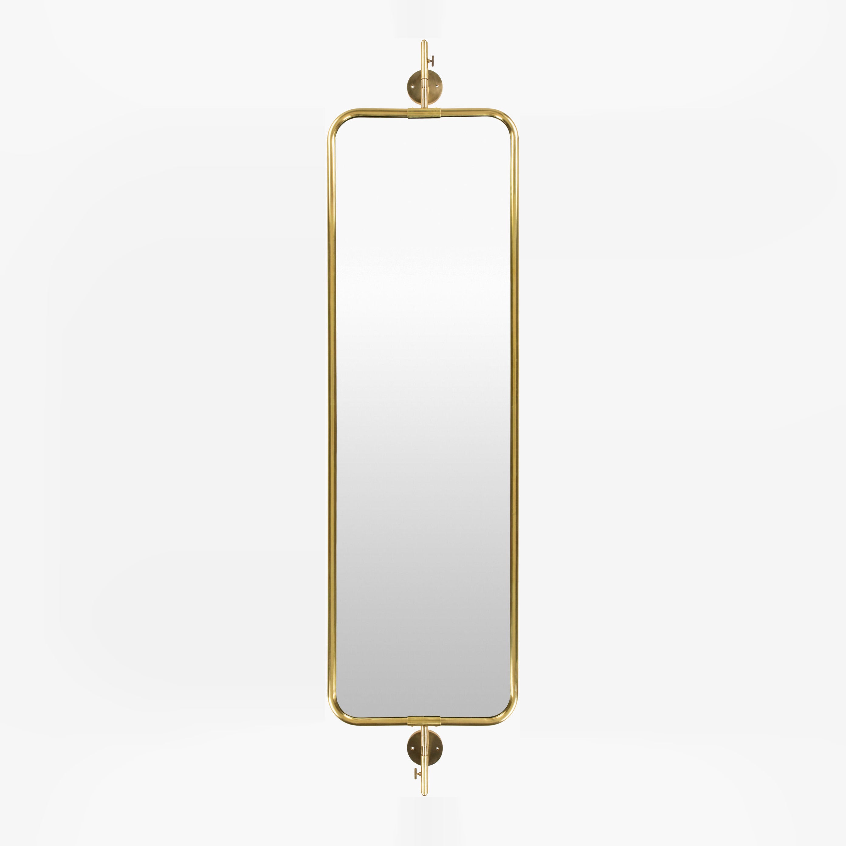 Pirouette Full Length Mirror on a white background at Addison West