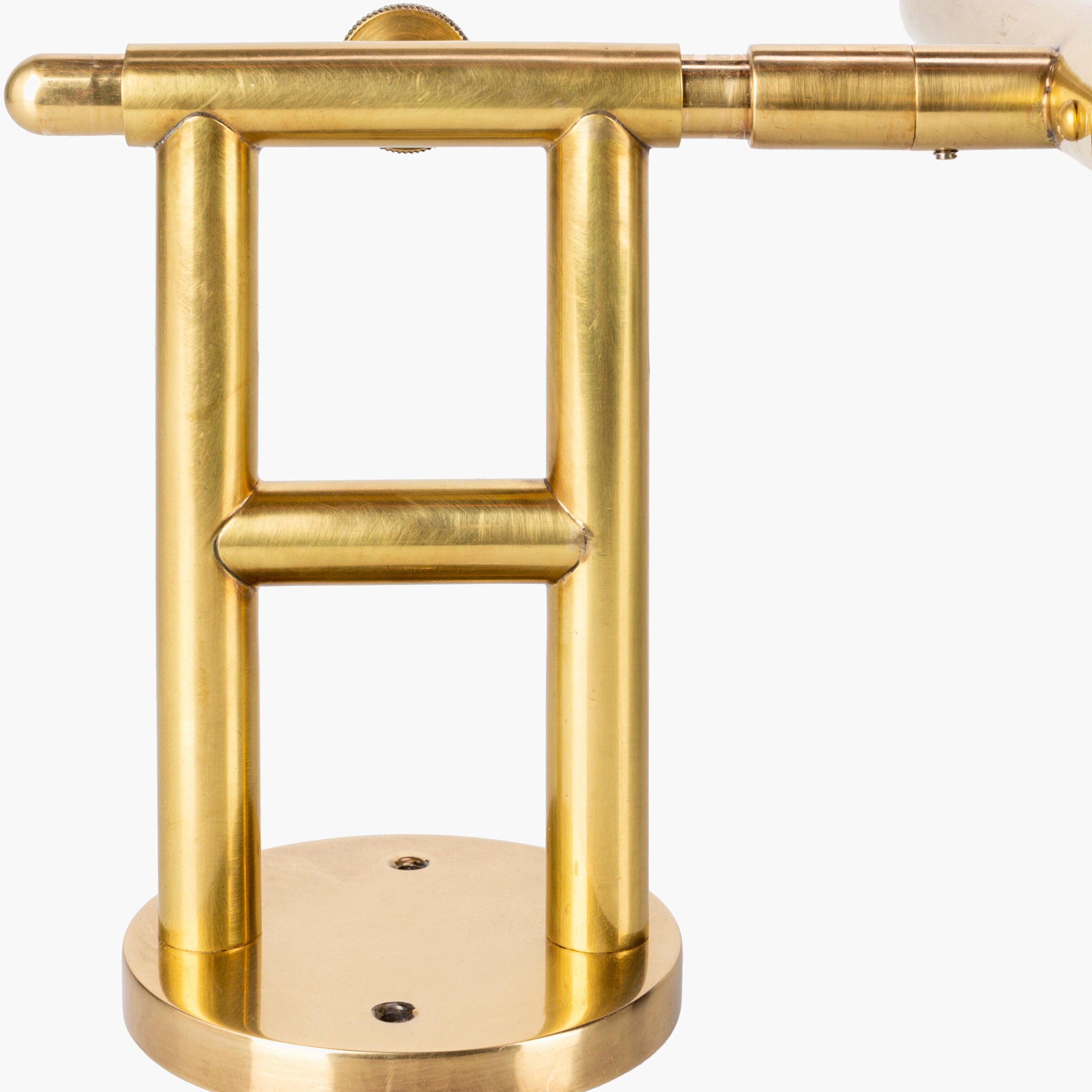 Close up of Pirouette Full Length Mirror on a white background at Addison West