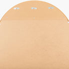 Back of Aranya Arch Full Length Mirror on a white background at Addison West