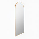 Aranya Arch Full Length Mirror on a white background at Addison West