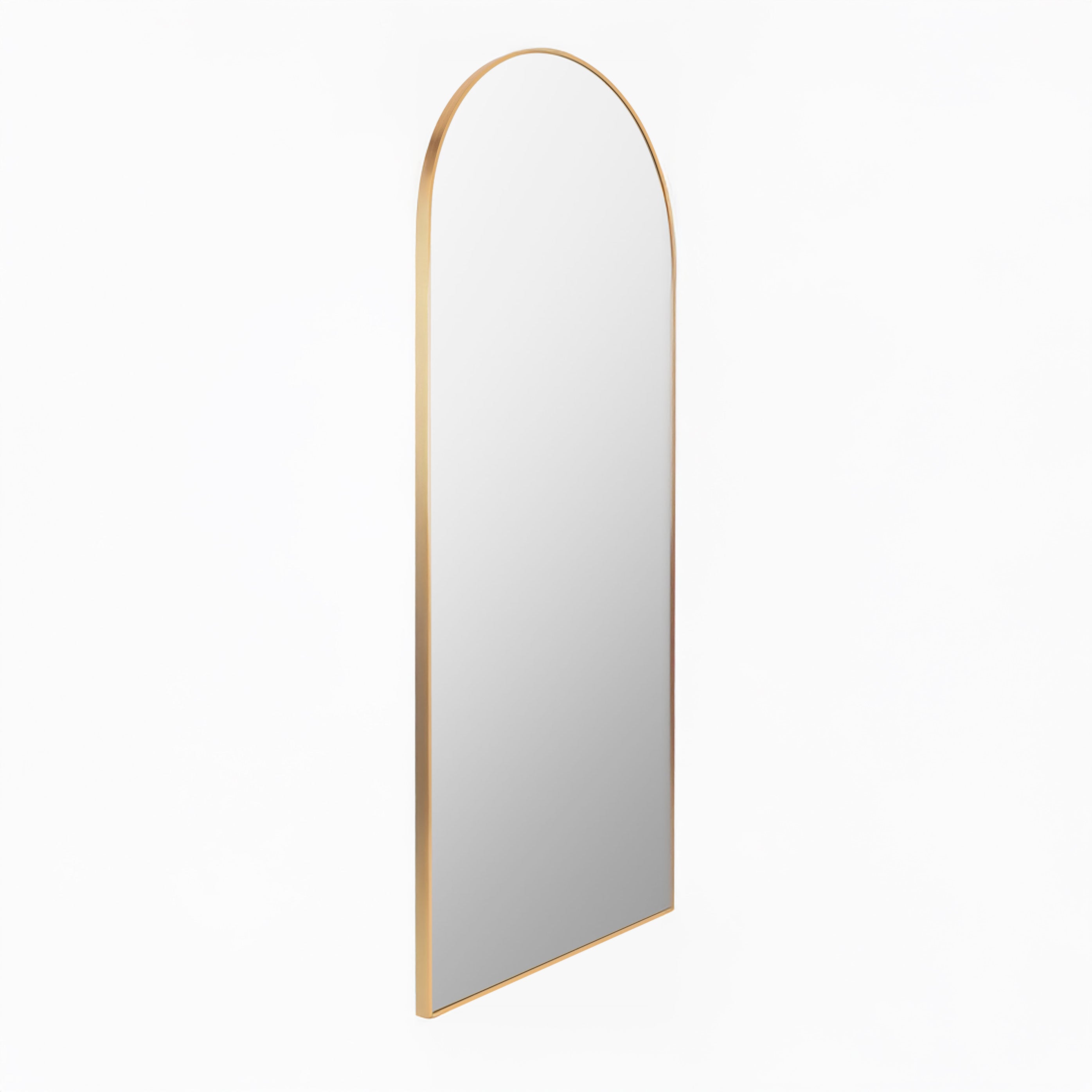 Aranya Arch Full Length Mirror on a white background at Addison West