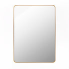 Aranya Accent Mirror on a white background at Addison West