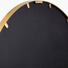 Back of Carmen Accent Mirror on a white background at Addison West