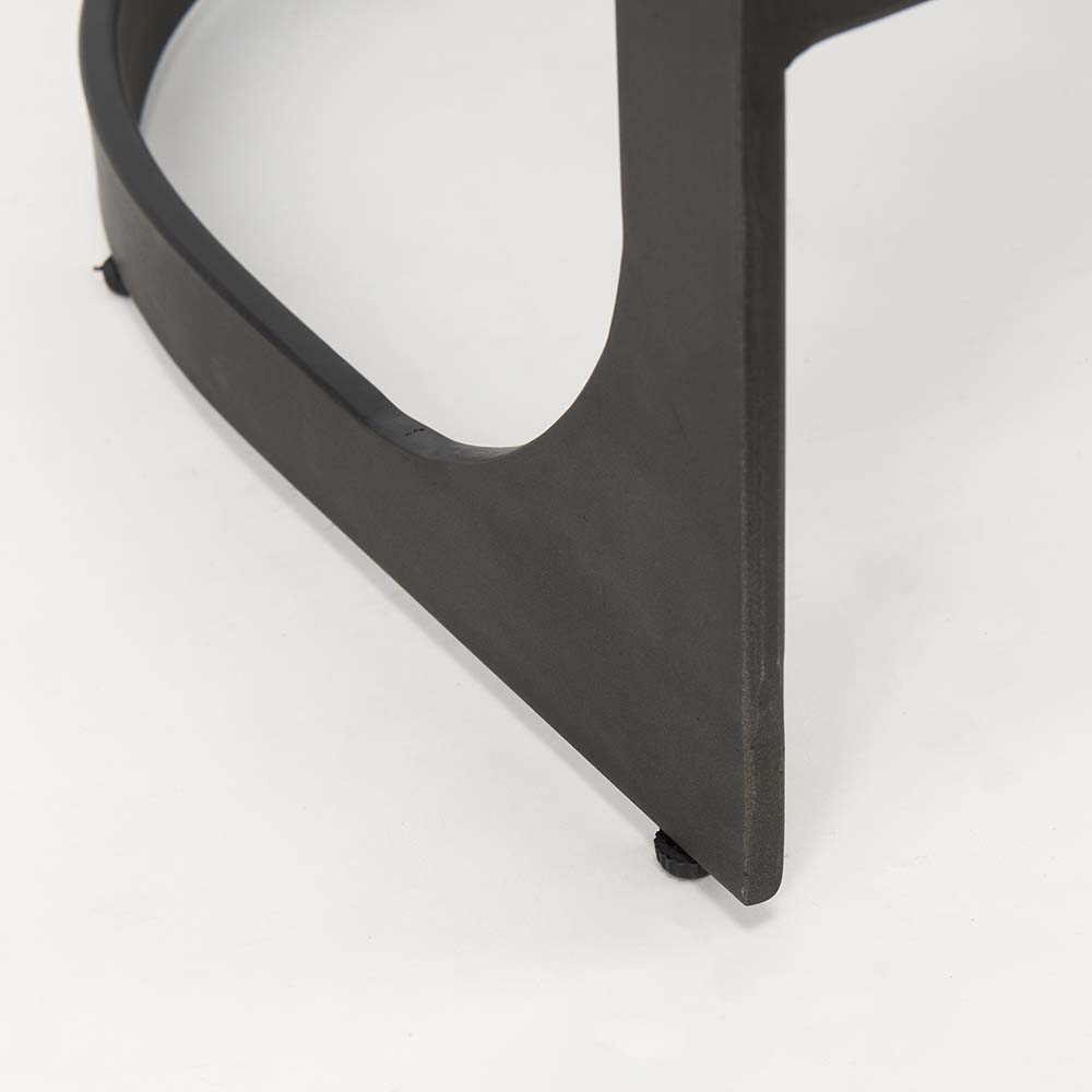 Tyler Counter Stool in Brown Suede - Addison West