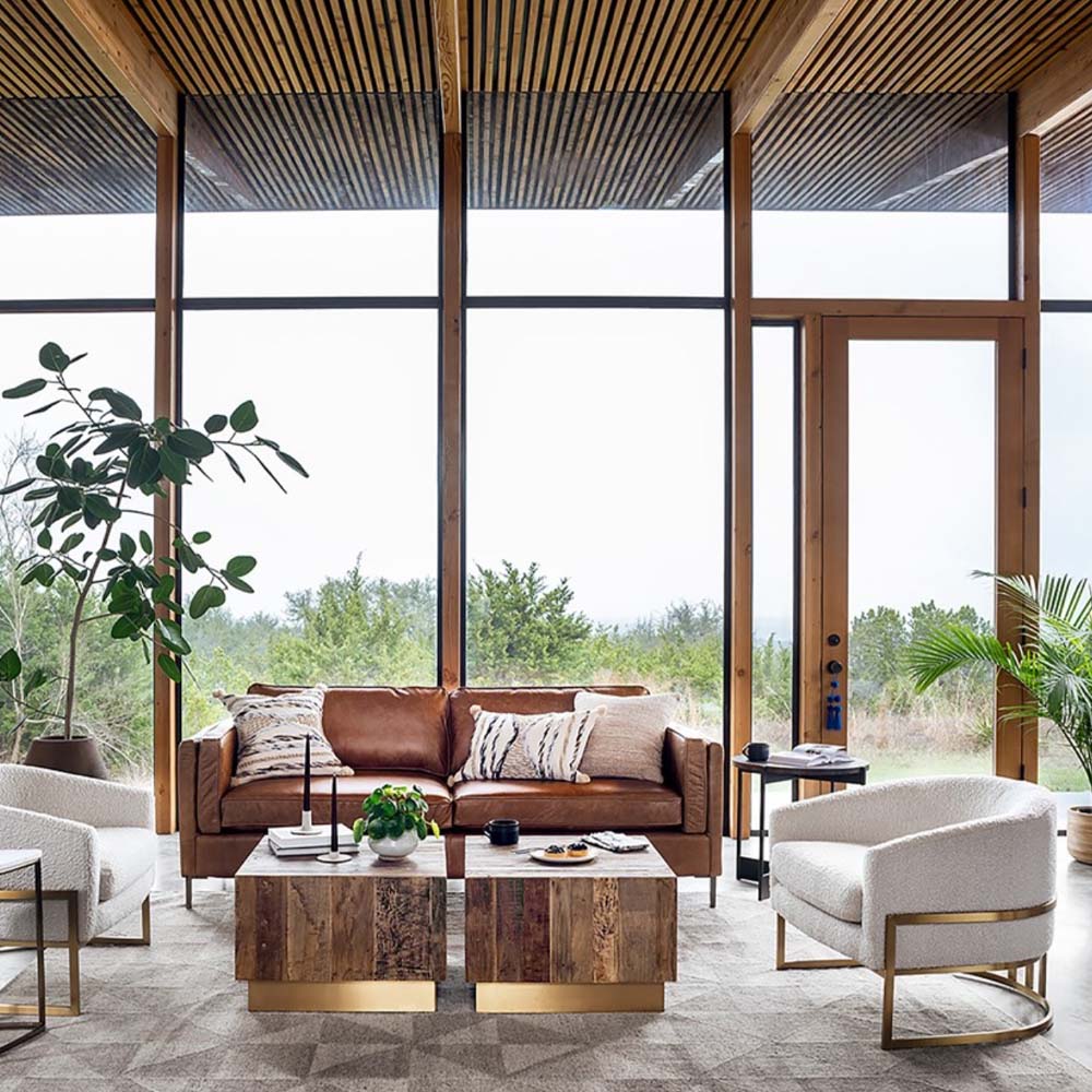 Four Hands Emery Sofa in Sonoma Butterscotch - Addison West