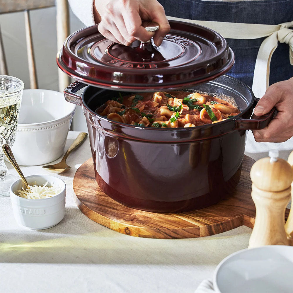 Staub 5 QT Tall Cocotte - Grenadine - Addison West