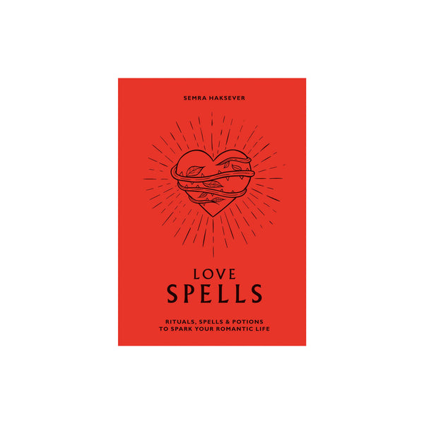 Front cover of Love spells book by Sara Haksever