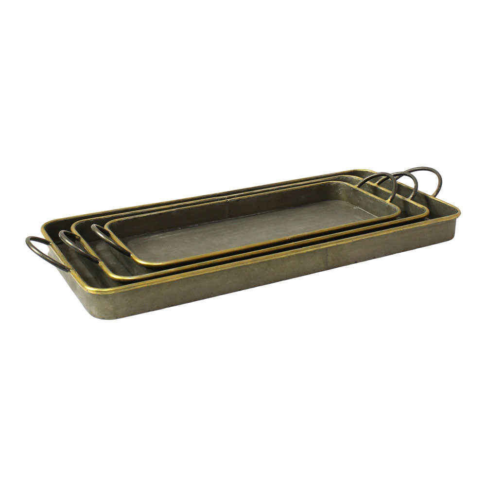 Gerson Galvanized Tray - Addison West