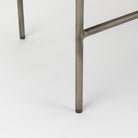 Averil Upholstered Kilim Style Bench in Slate - Addison West