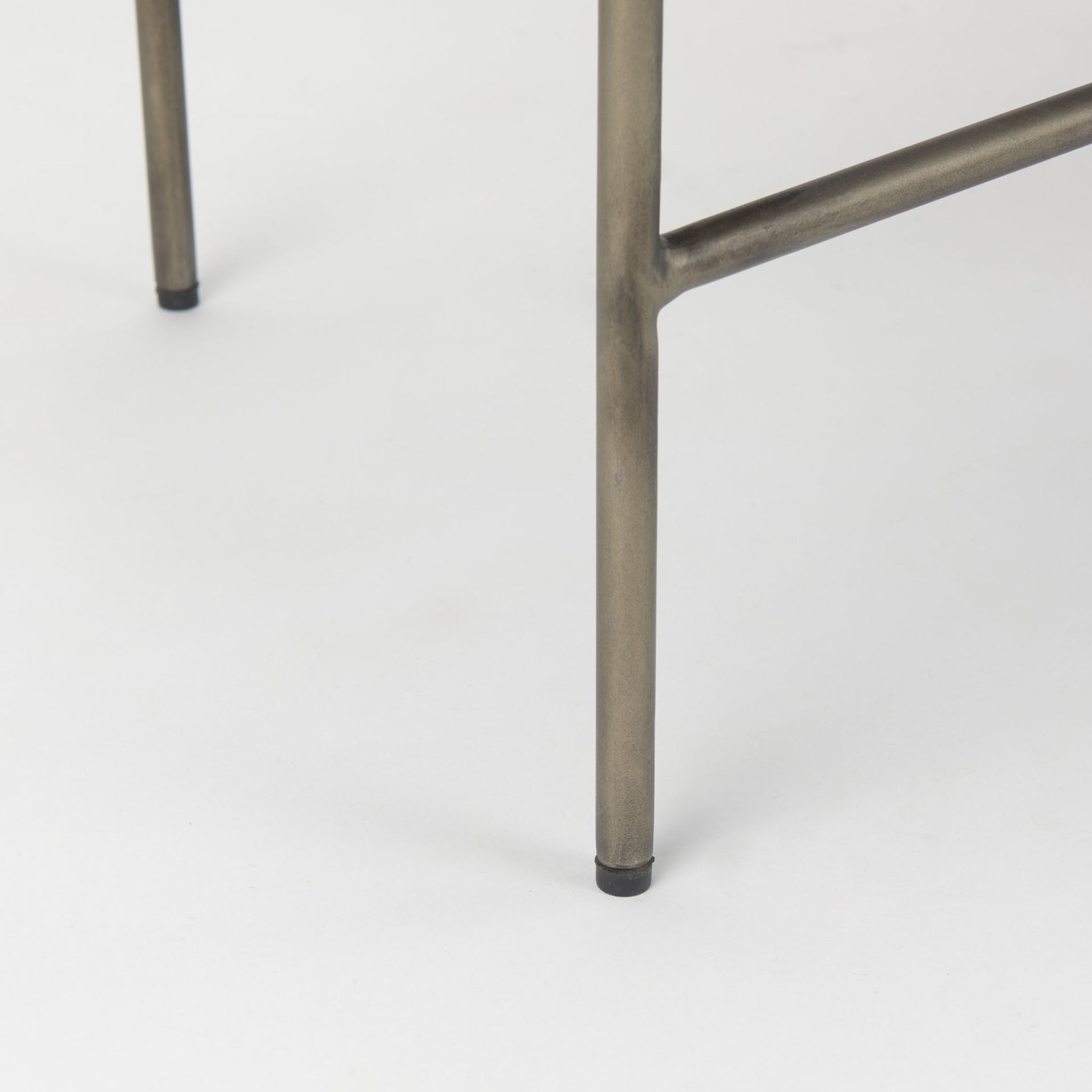 Averil Upholstered Kilim Style Bench in Slate - Addison West