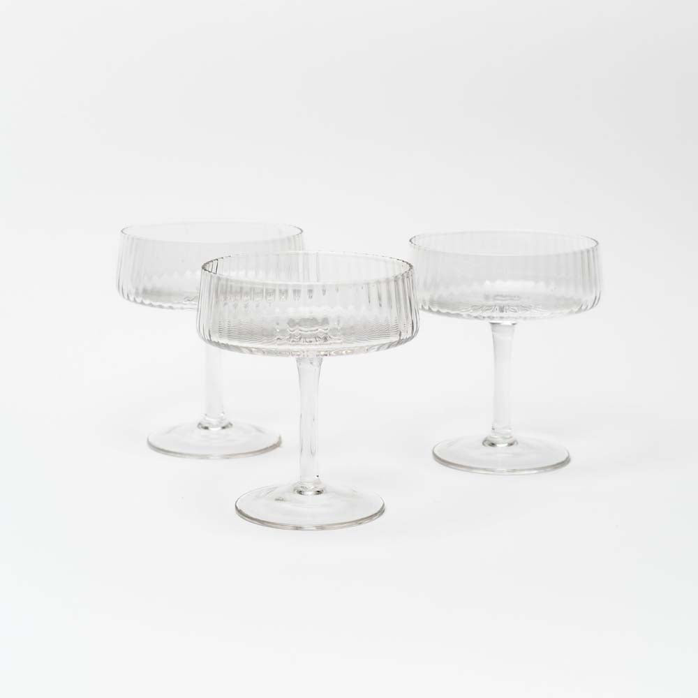 Bandol Fluted Glass Coupe - Addison West