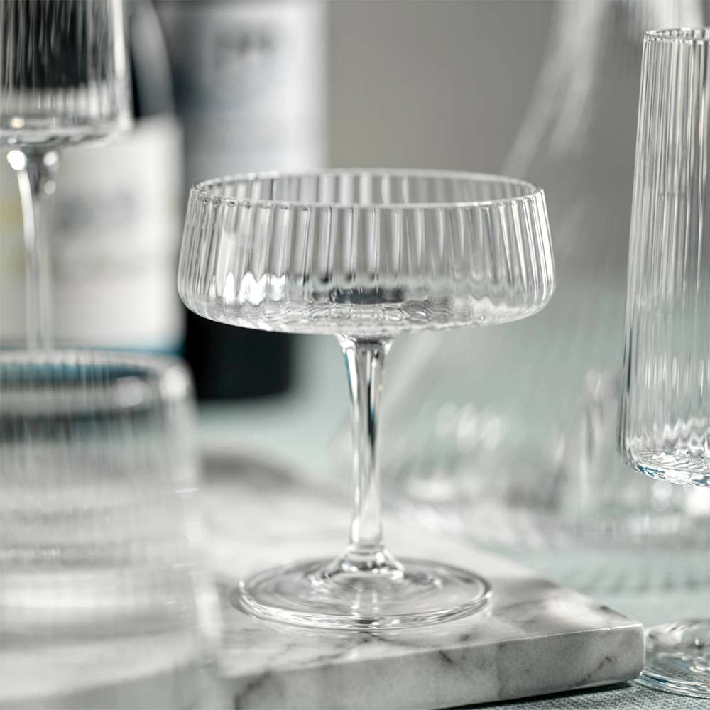 Bandol Fluted Glass Coupe - Addison West