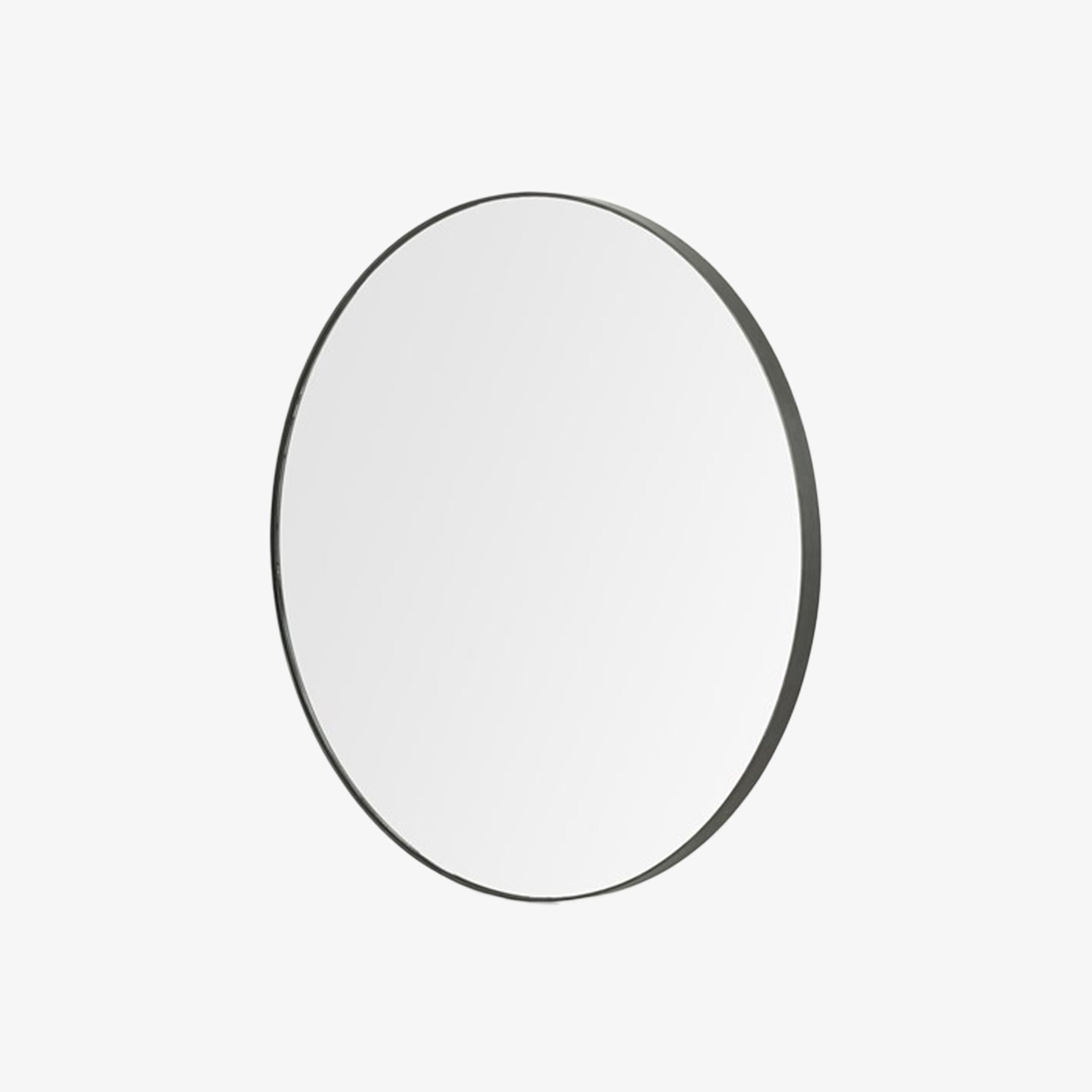 Four Hands Bellvue Round Mirror - Rustic Black - Addison West