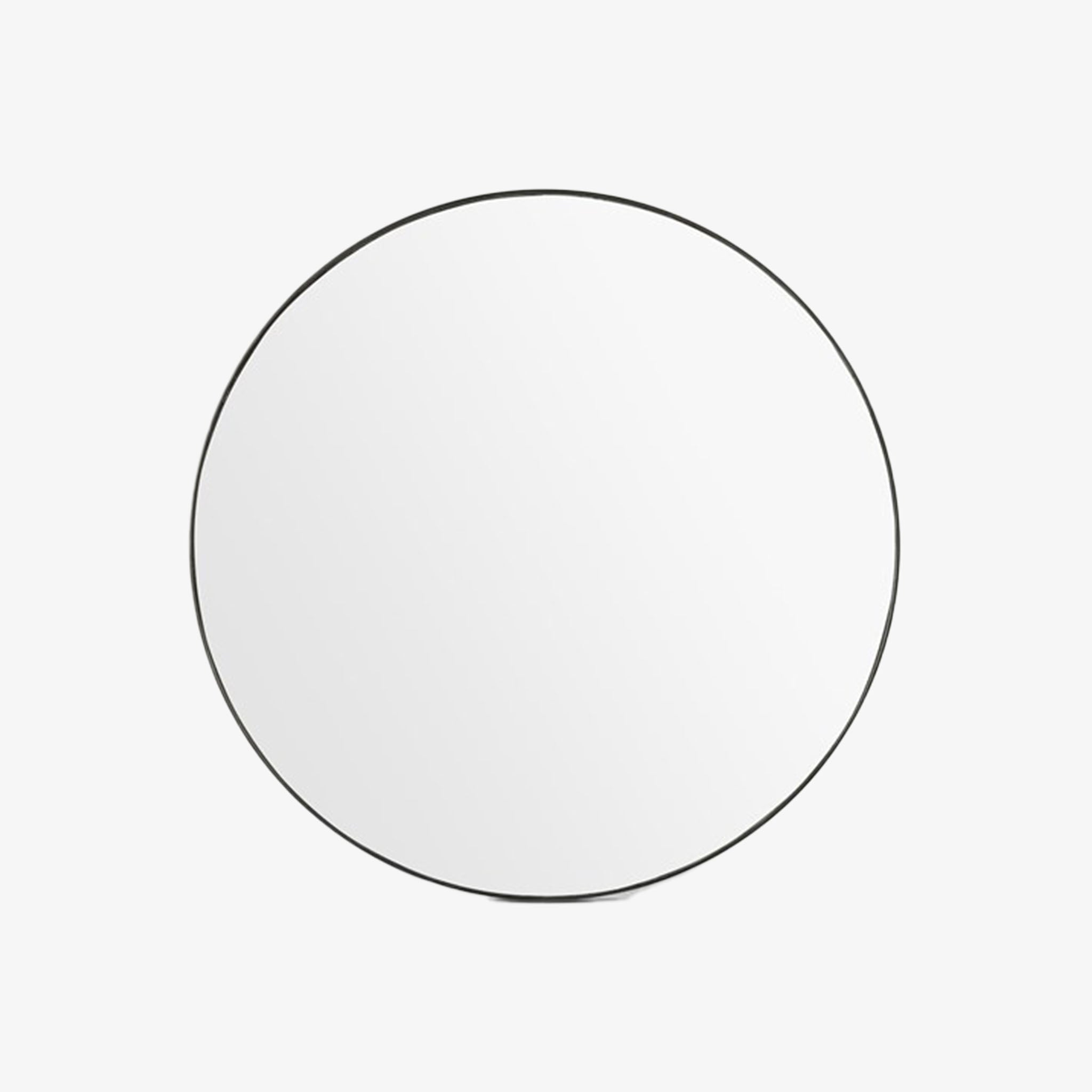 Four Hands Bellvue Round Mirror - Rustic Black - Addison West