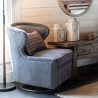 Brinley Swivel Chair in a living room at Addison West