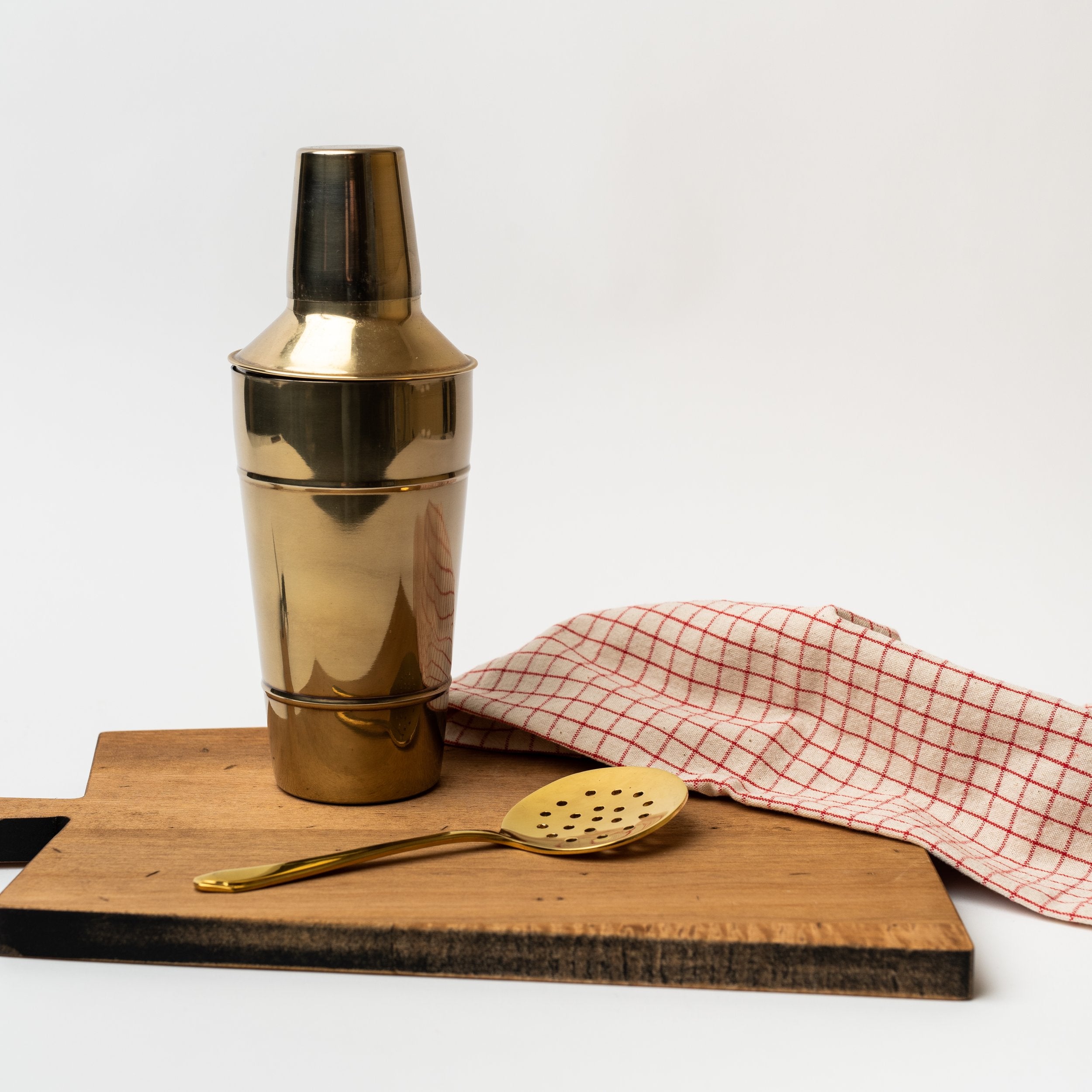Brassy Cocktail Strainer - Addison West