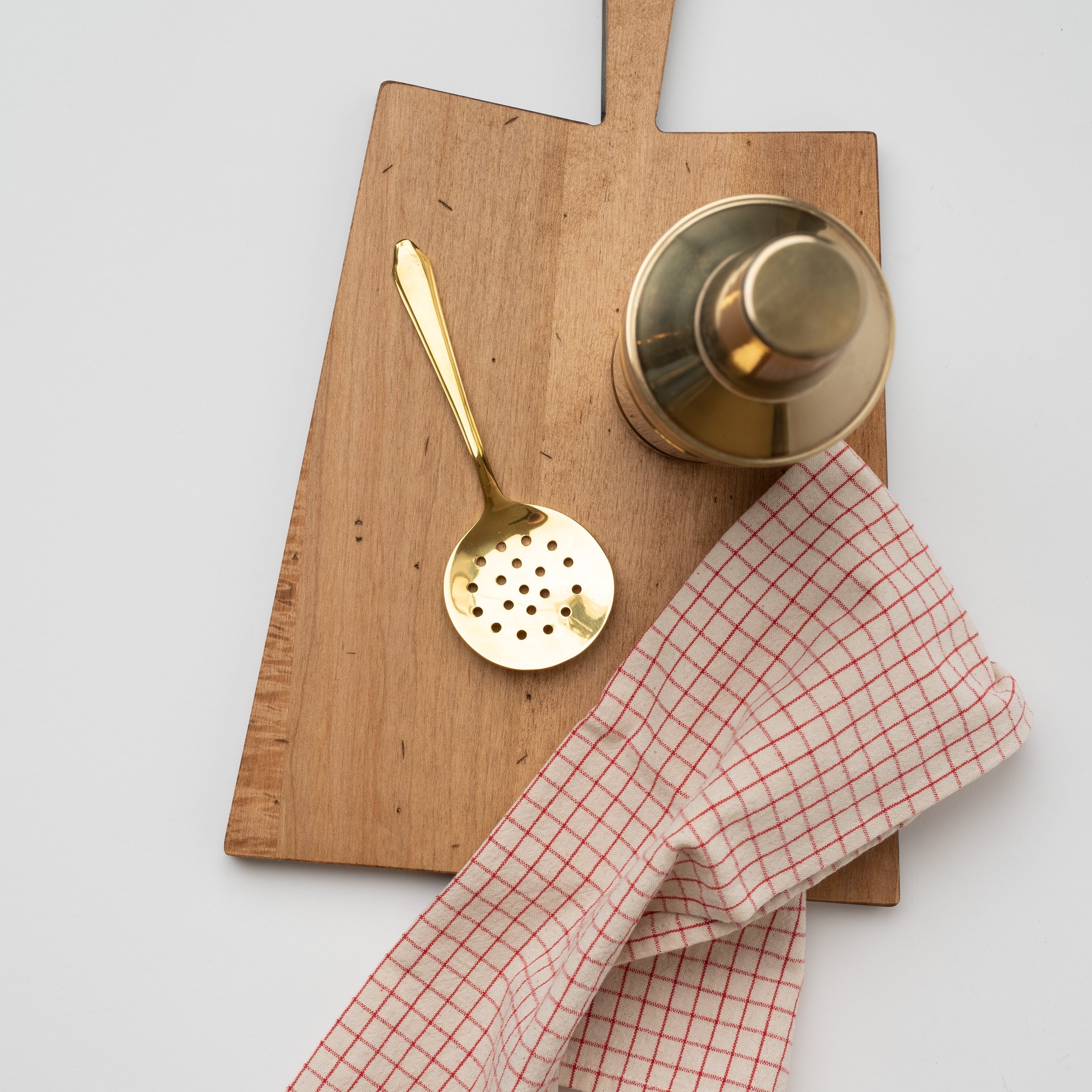Brassy Cocktail Strainer - Addison West