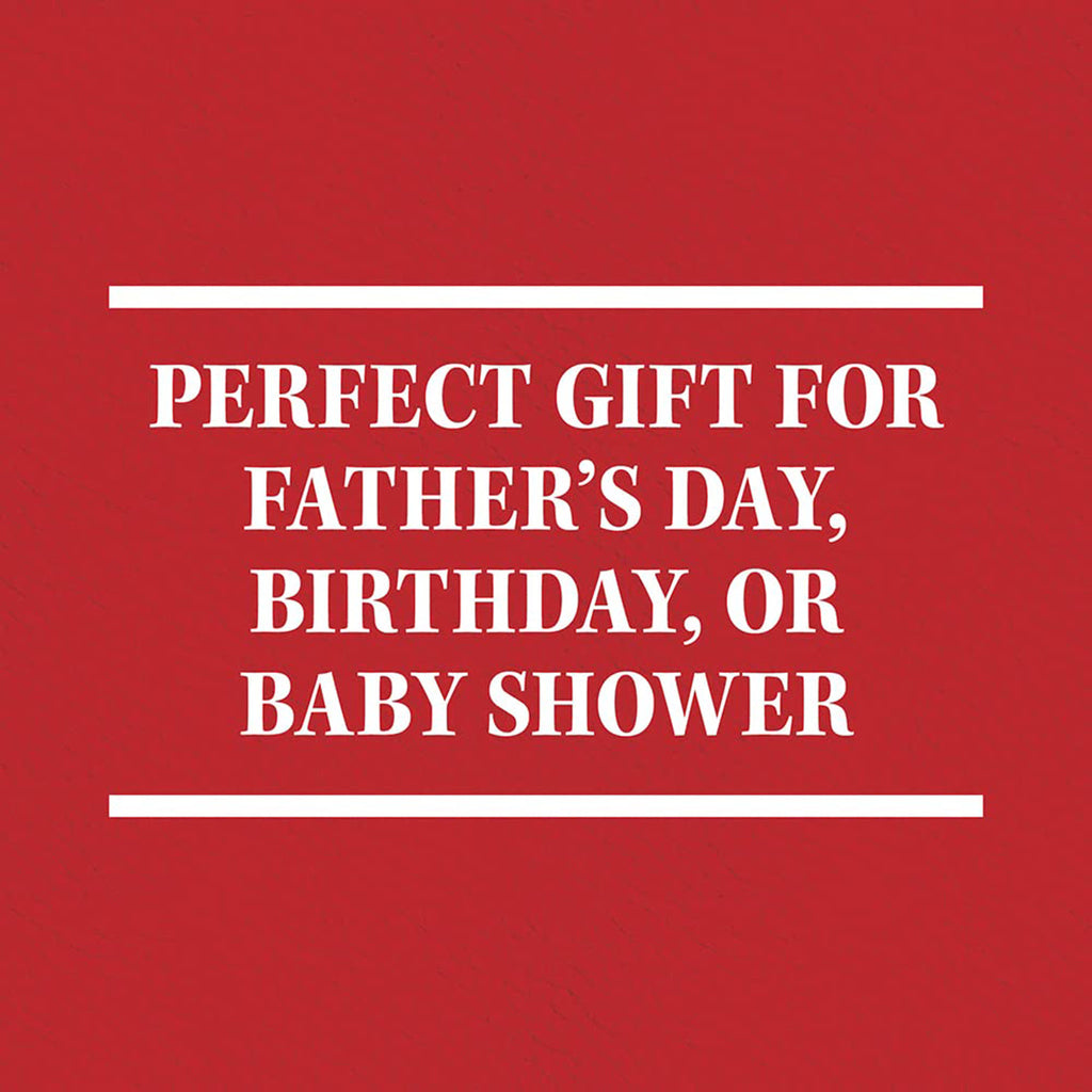 perfect for father's day, birthday, or baby shower