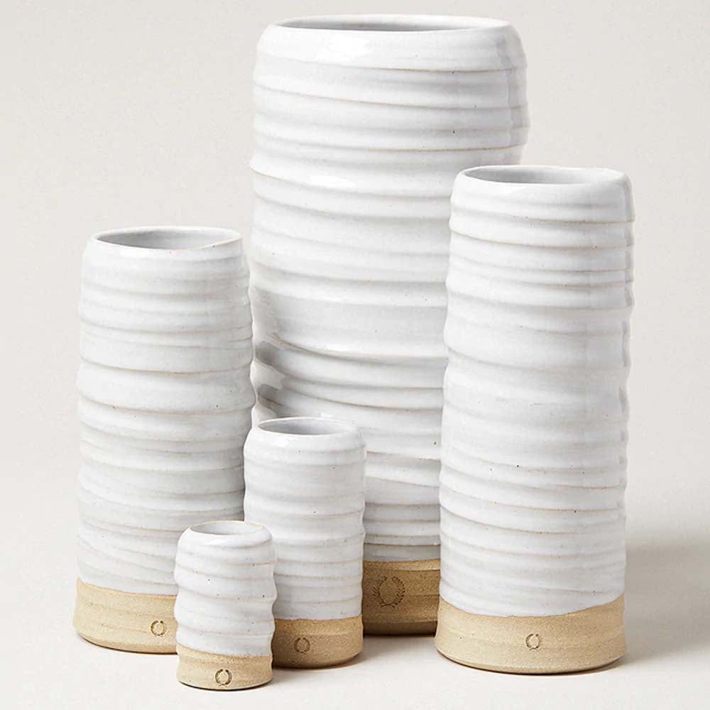 Farmhouse Pottery Trunk Vases - Addison West
