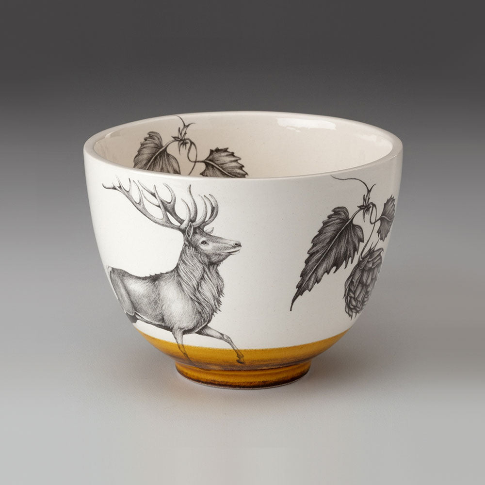 Laura Zindel Small Red Buck Bowl - Addison West