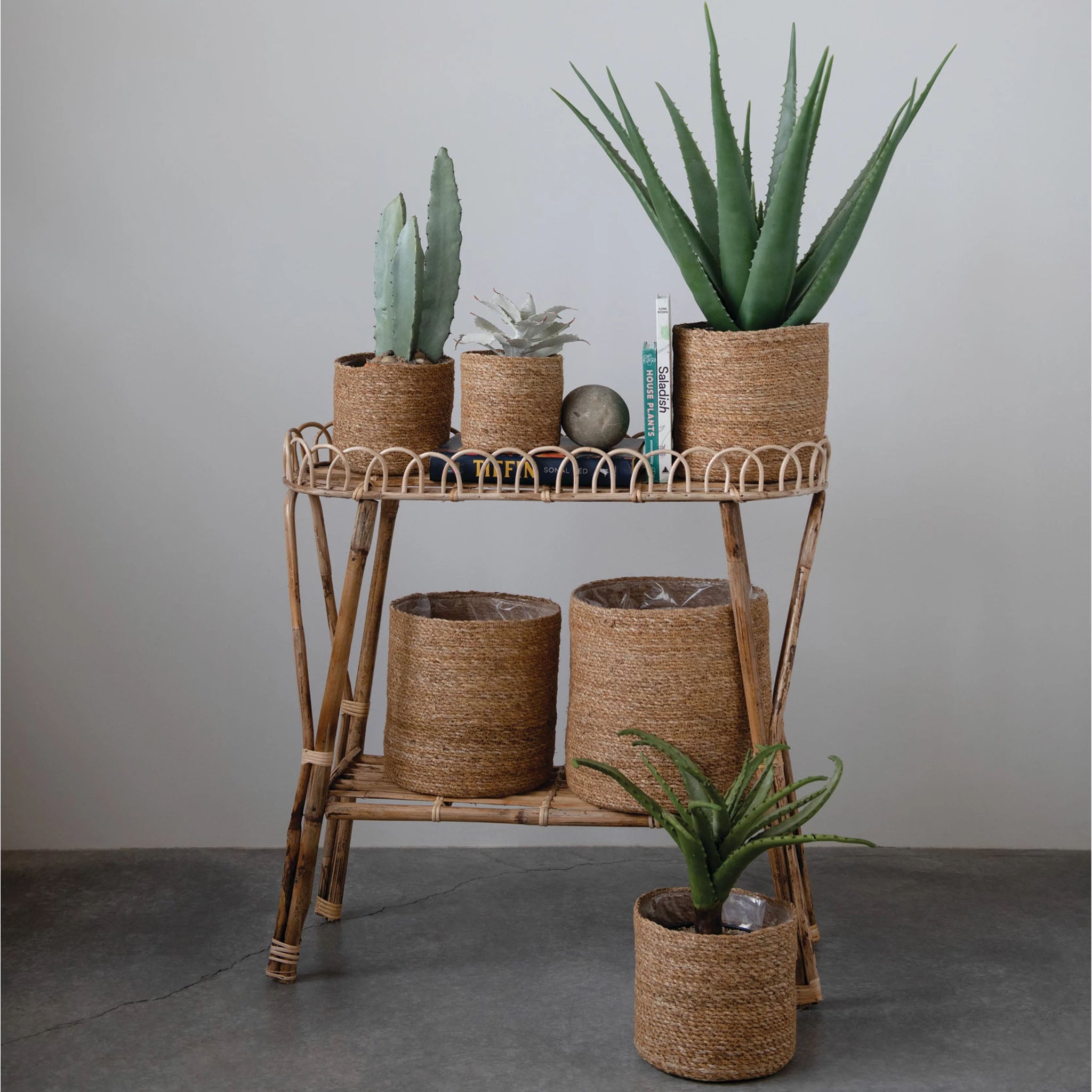 Hand-Woven Baskets with Plastic Lining - Addison West