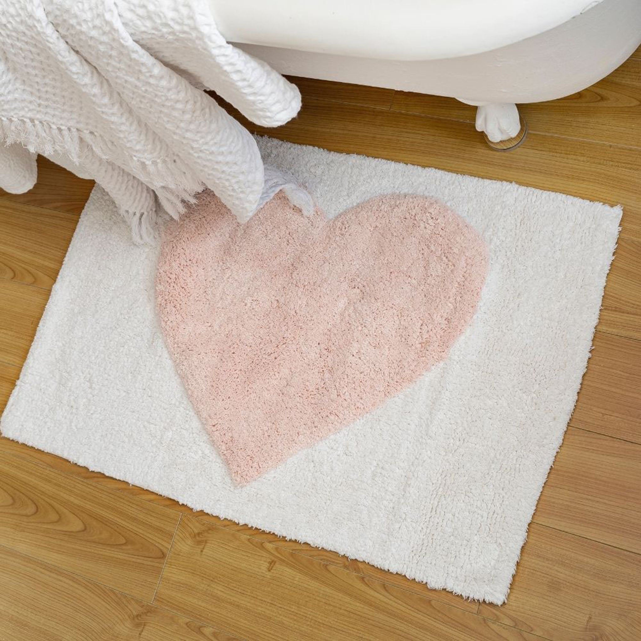 Heart Bath Mat - Addison West