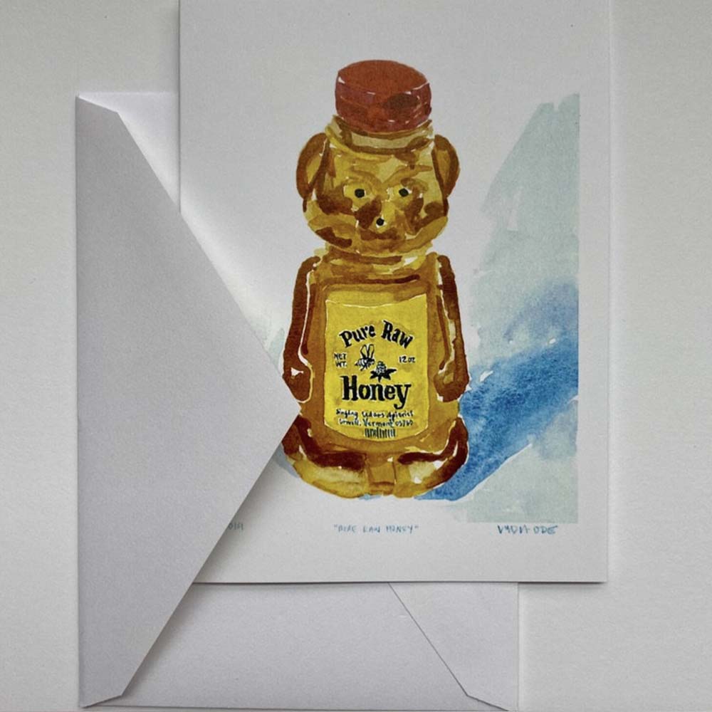 Honey Bear Greeting Card - Addison West