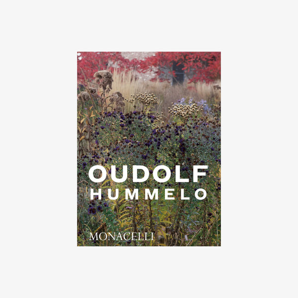 Front cover of book titled 'Oudolf Hummelo' on a white background