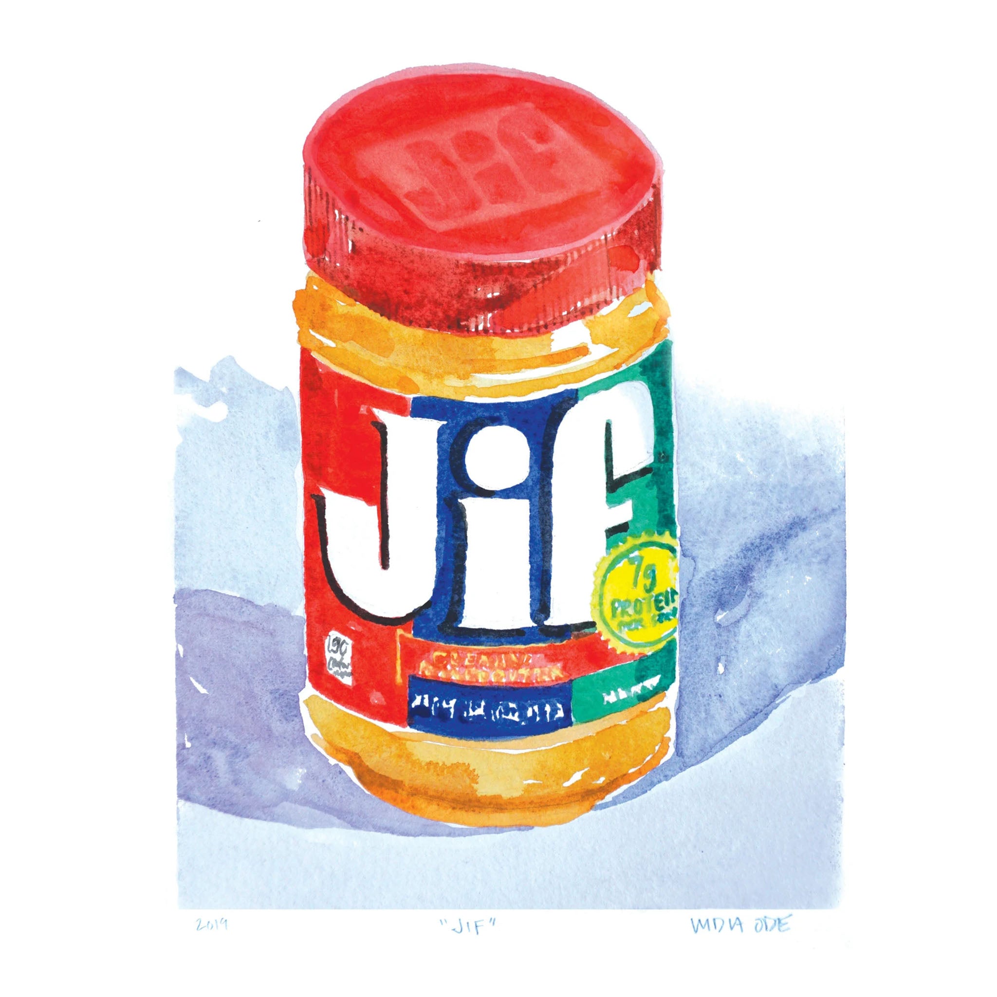 JIF Greeting Card - Addison West