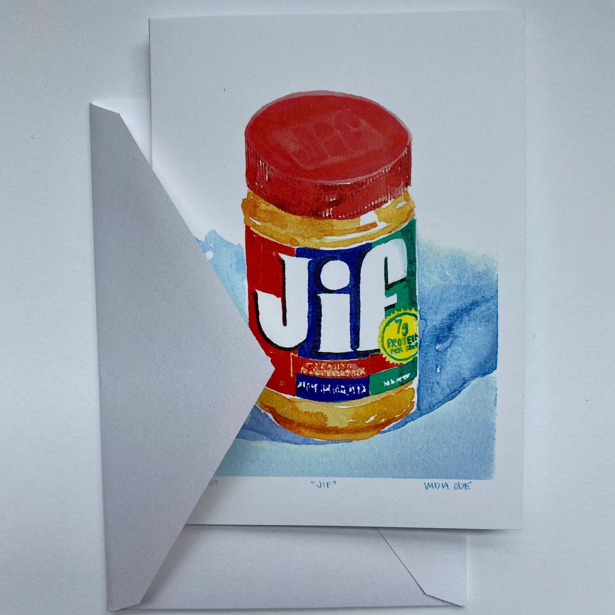 JIF Greeting Card - Addison West