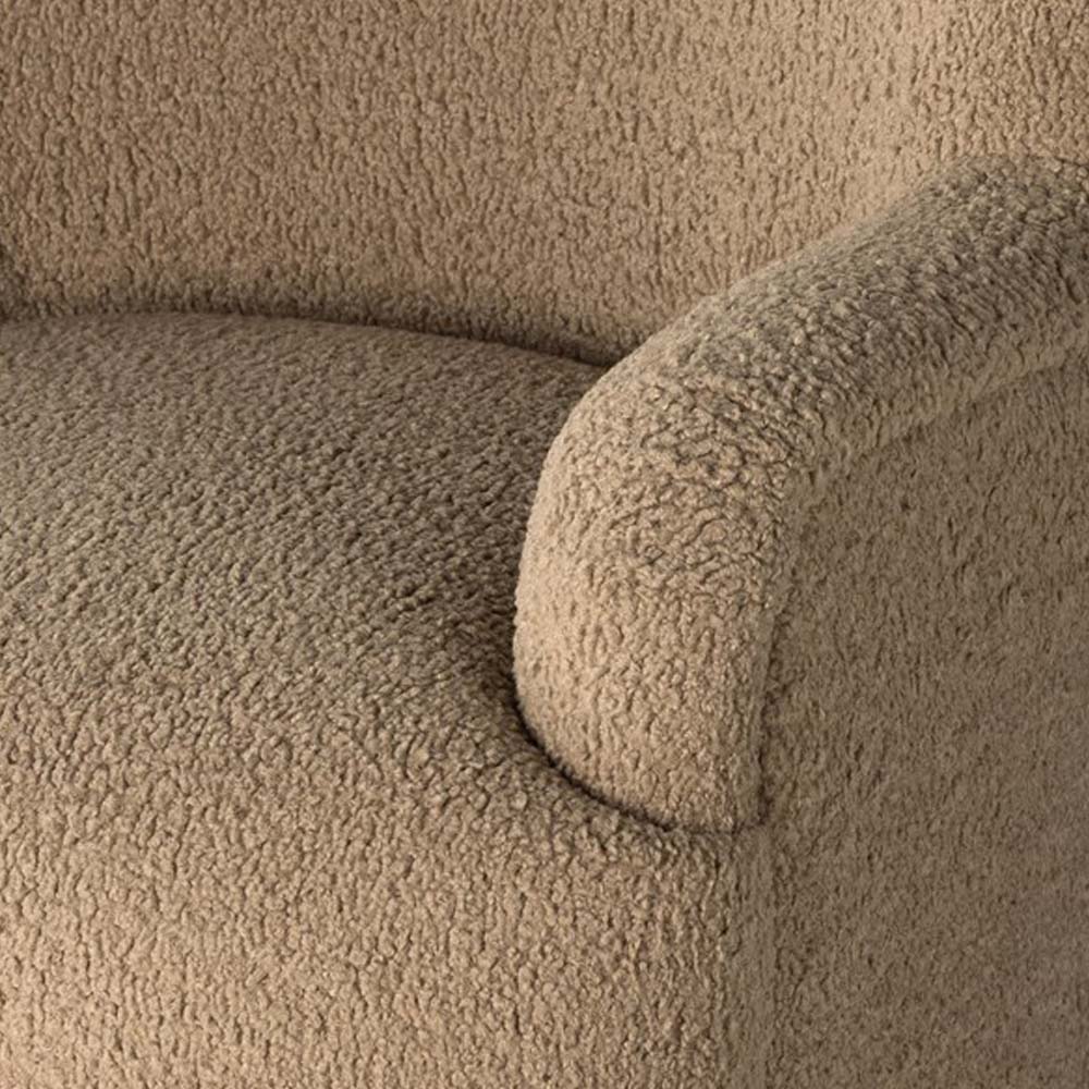 Four Hands Kadon Chair in Sheepskin Camel - Addison West