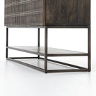 Four Hands Kelby Media Console in Vintage Brown - Addison West