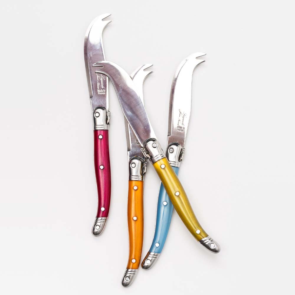 Laguiole Rainbow Fork Tipped Cheese Knife - Addison West