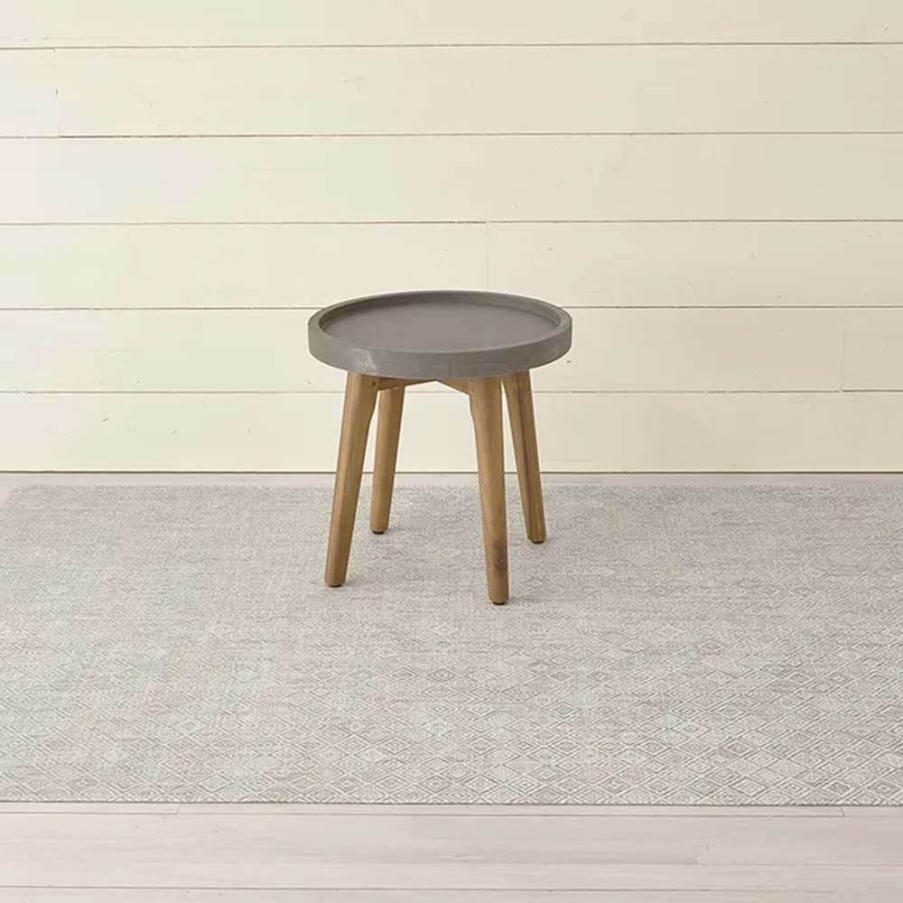 Chilewich Mosaic Woven Floor Mats - Grey - Addison West