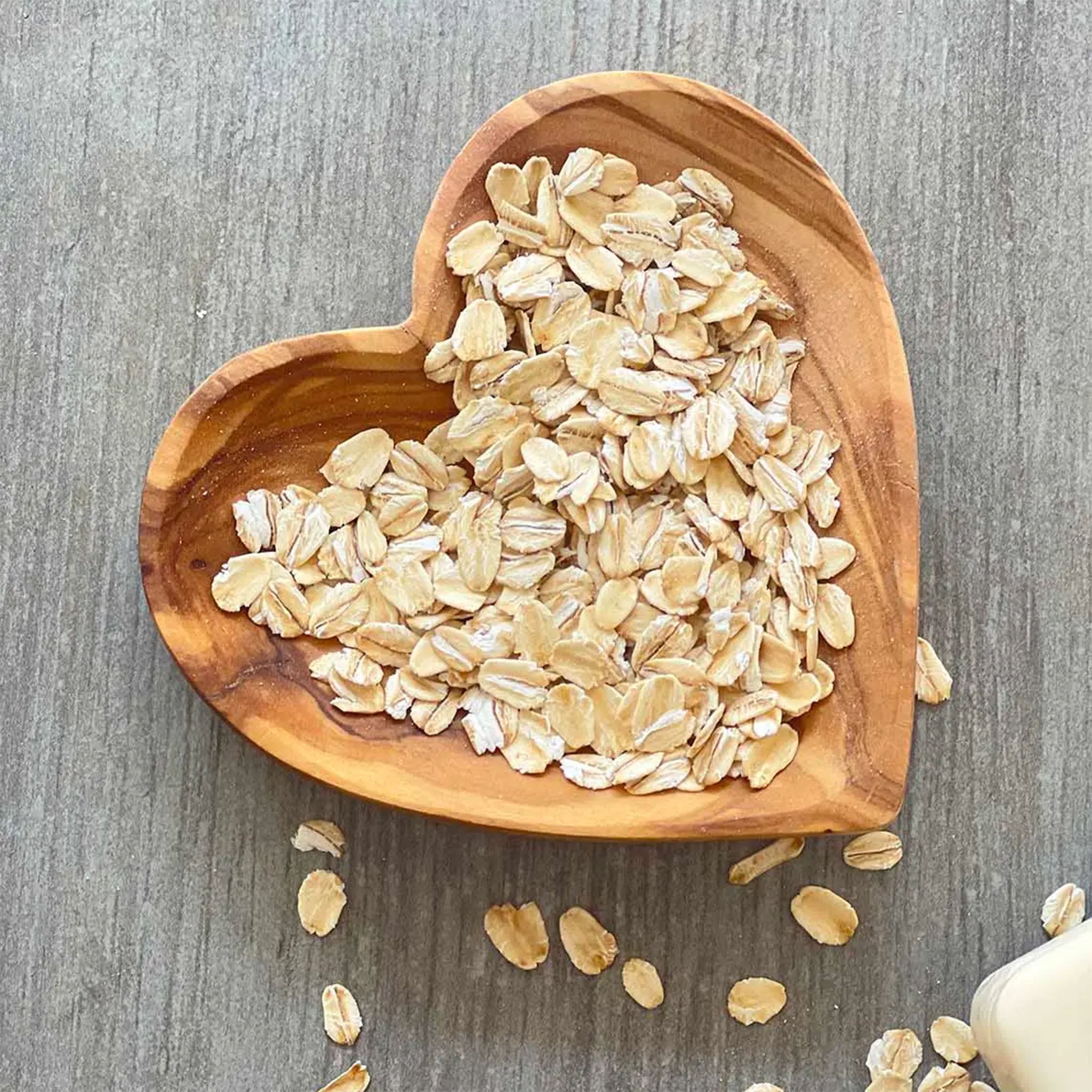 Olive Wood Heart Dish - Addison West