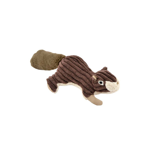 Tall Tails brand squirrel dog Toy on a white background