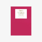 Caspari Paper Linen Tablecloth in Fuchsia - Addison West