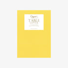 Caspari Paper Linen Tablecloth in Yellow - Addison West