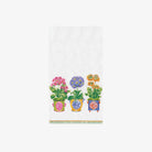 Caspari Primroses Guest Napkin on a white background