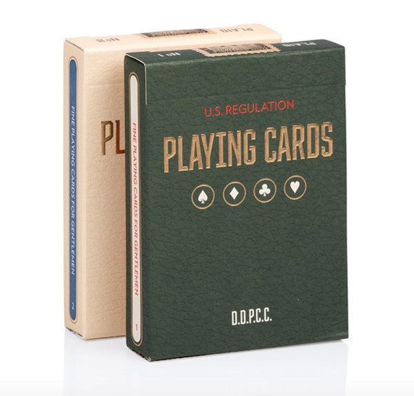 Art of play California Blue Plaid Playing Cards