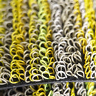 Chilewich Citron Skinny Stripe Shag Mat - Addison West