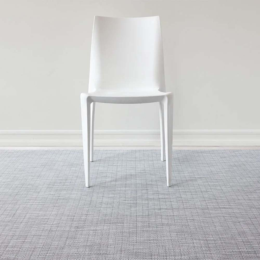 Chilewich Thatch Woven Floor Mats - Dove - Addison West