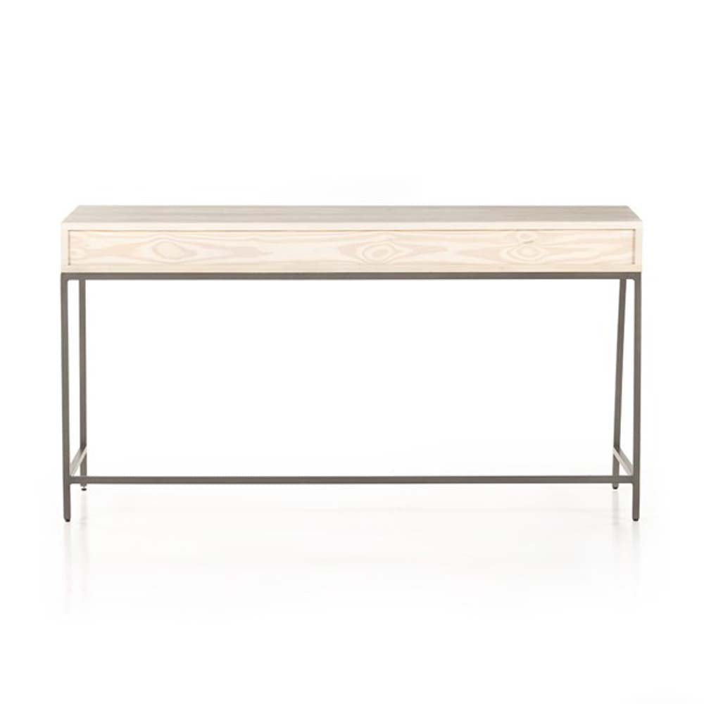 Four Hands Trey Modular Writing Desk in Dove Poplar - Addison West