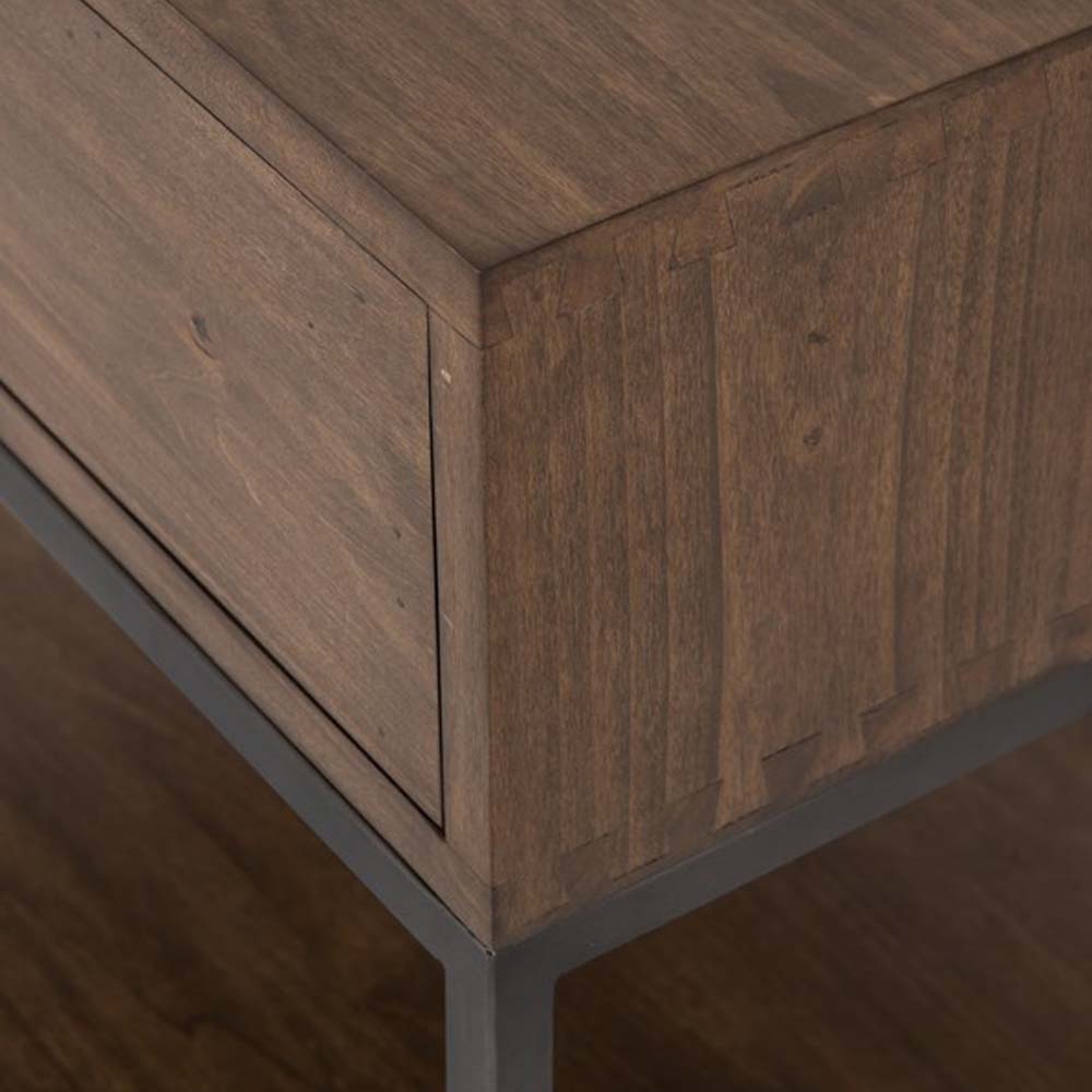 Four Hands Trey Nightstand in Auburn Poplar - Addison West