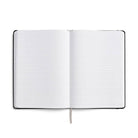 Karst A5 Hardcover Lined Notebook in Glacier on a white background at Addison West