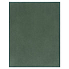 ChappyWrap Harborview Herringbone Blanket in Forest Green on a white background at Addison West