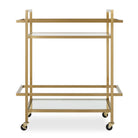 Erwin Bar Cart on a white background at Addison West