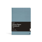 Karst A5 Hardcover Lined Notebook in Glacier on a white background at Addison West
