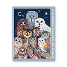 Owls of North America Puzzle on a white background at Addison West