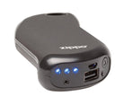 Zippo HeatBank 9s Rechargeable Hand Warmer in Silver on a white background at Addison West